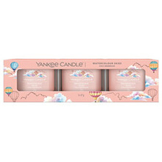 Yankee Candle Sada votivních svíček ve skle Watercolour Skies 3 x 37 g unisex