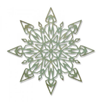 SIZZIX Thinlits vyřezávací  kovové šablony - sněhová vločka