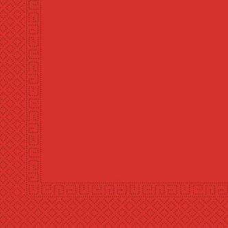 UBROUSKY 3VRSTVÉ 33X33CM, ČERVENÁ