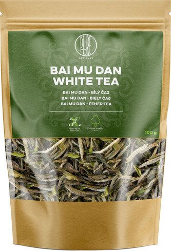 Pravý čínský bílý čaj BAI MU DAN nejvyšší kvality, 100 g