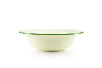 Smaltovaná mísa se zeleným okrajem 32cm 3,6l - Ibili