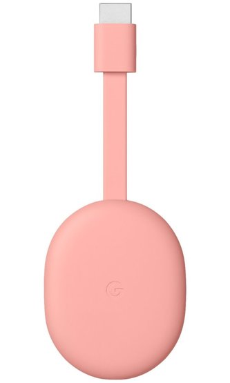 Google MMC Chromecast 4/ Google TV/ 4K Ultra HD/ USB-C/ HDMI/ Wi-Fi/ Google Android TV OS/ USB adaptér/ sunrise