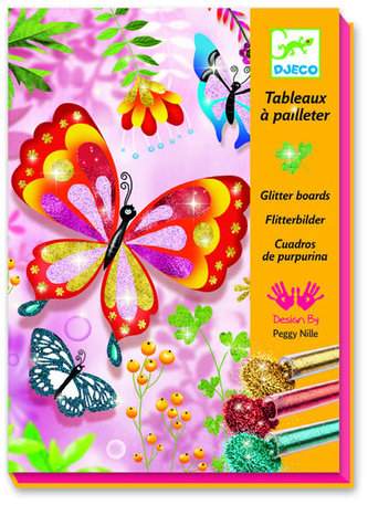 Djeco Pískování Třpytiví motýlci
