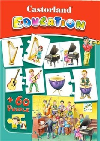 Puzzle edykacyjne Instrumenty