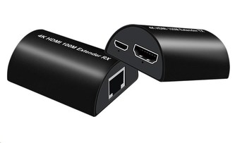 PremiumCord 4K HDMI extender na 100m přes jeden kabel Cat5e/Cat6 PremiumCord 4K HDMI extender na 100m přes jeden kabel Cat5e/Cat6