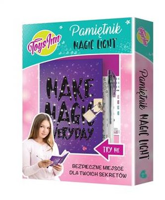 Pamiętnik ze światełkiem led