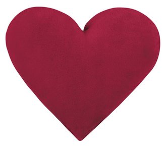 SRDCE - vínové - 42x48 cm