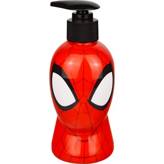 Spiderman 3D figurka 2v1 šampon a pěna do koupele 300 ml