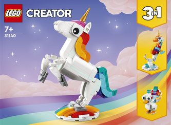LEGO® Creator 3 w 1 31140 Magiczny jednorożec