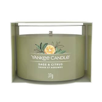 Yankee Candle Votivní svíčka ve skle Sage & Citrus 37 g unisex
