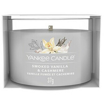 Yankee Candle Votivní svíčka ve skle Smoked Vanilla & Cashmere 37 g unisex