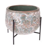 Betonový obal na květináč na nožičkách, 0/18