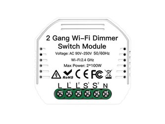 Smart ovladač osvětlení MOES Dimmer Module MS-105B WiFi Tuya