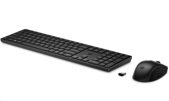 HP 650 Wireless Keyboard & Mouse Black- CZ/SK klávesnice a myš, černá