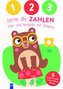 1,2,3 - Lerne die Zahlen - Mal- und Lernbuch mit Stickern (Cover Bär)