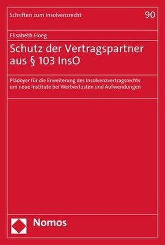 Schutz der Vertragspartner aus § 103 InsO