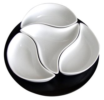 Sada misek "VĚTRNÍK", keramika, 4 ks