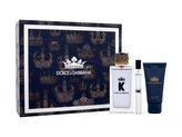 Dolce&Gabbana K toaletní voda 100 ml + sprchový gel 50 ml + toaletní voda 10 ml