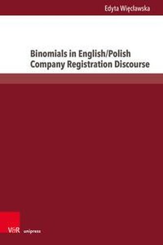 Binomials in English/Polish Company Registration Discourse