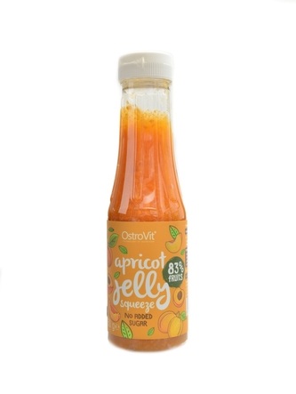 Ostrovit - Apricot jelly squeeze 350 g meruňkové želé