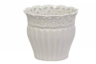 Keramický květináč Rustik 13,5x14,5 cm