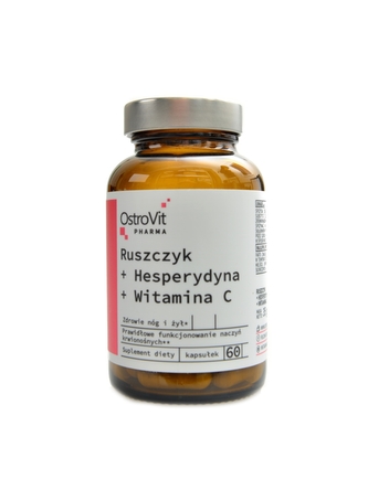 Ostrovit - Pharma ruscus + hesperidin + vitamin C 60 kapslí