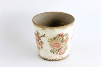 Keramický květináč Roses 13x14 cm