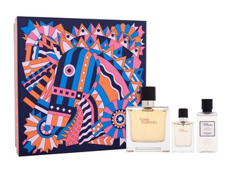 Hermes Terre d´Hermes parfém 75 ml + balzám po holení 40 ml + parfém 12,5 ml