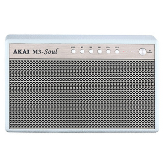 Reproduktor AKAI, M3 SOUL, white, Bluetooth, 2 x USB, 20 W RMS