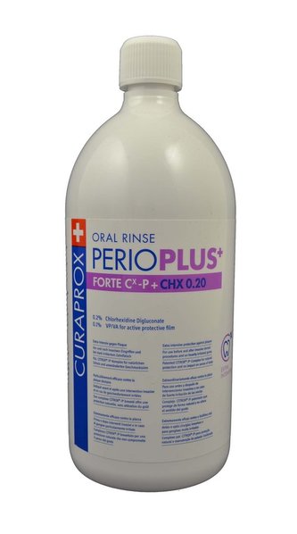 Curaprox Perio PLUS+ CHX 0,20% 1000ml ústní voda