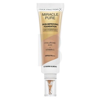 Max Factor Hydratační make-up Miracle Pure (Skin-Improving Foundation) 30 ml Odstín 45 Warm Almond woman