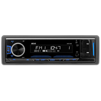 Autorádio AKAI, ACP-400, bluetooth, LCD displej, FM, USB, SD karta, AUX, 4 x 25 W