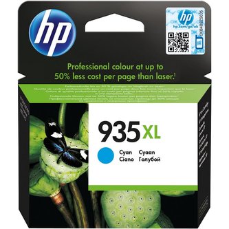 HP 935XL High Yield Cyan Original Ink Cartridge (825 pages)  blister