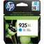 HP 935XL High Yield Cyan Original Ink Cartridge (825 pages)  blister