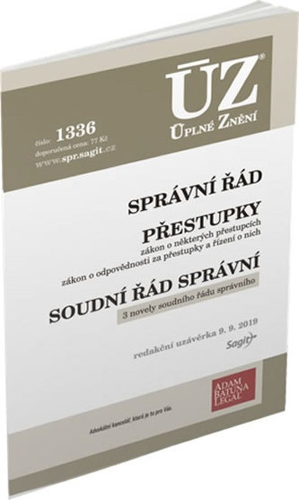 ÚZ 1336 Správní řád, Přestupky