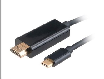 AKASA adaptér USB Type-C na HDMI, kabel, 1.8m
