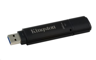 Kingston Flash Disk IronKey 32GB DataTraveler 4000 G2DM (USB 3.0, 256-bit šifrování AES)