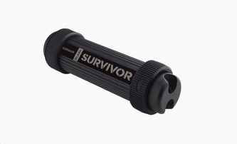 CORSAIR Flash Disk 128GB Survivor Stealth, USB 3.0, černá