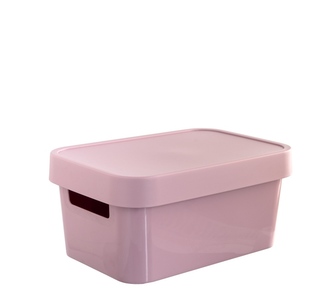 Košík INFINITY  4,5L růžový 26x18x12cm