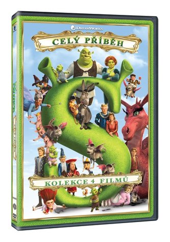 Shrek - kolekce 1.-4. (4DVD)