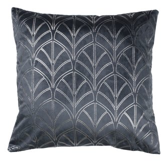 Polštář PLACIDO šedá 45x45 cm Mybesthome