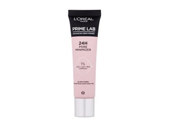 L´Oréal Paris Báze pod make-up Prime Lab 24H (Pore Minimizer) 30 ml woman