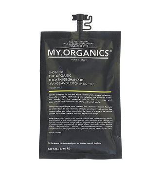My.Organics The Organic Thickening Shampoo Orange And Lemon šampon pro jemné vlasy 50 ml