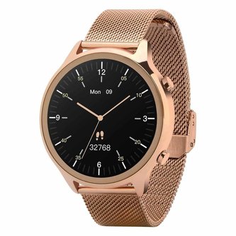 Smartwatch Garett Veronica zlatá, ocel