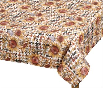 Ubrus EMA - slunečnice - 100x100 cm