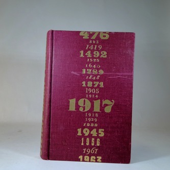 Světove dějiny v datech I.