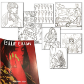 Omalovánky Billie Eilish: 20 listů