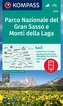 KOMPASS Wanderkarte 2476 Parco Nazionale del Gran Sasso e Monti della Laga 1:50.000