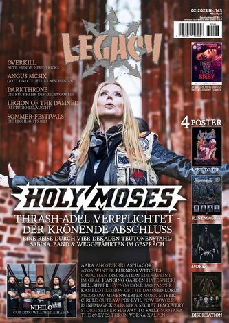 LEGACY MAGAZIN: THE VOICE FROM THE DARKSIDE Ausgabe #143
