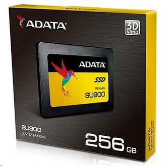 ADATA SSD 256GB SU900 2,5" SATA III 6Gb/s (R:560, W:520MB/s) 7mm (5 letá záruka)